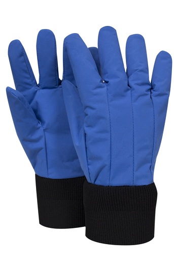 National Safety Apparel® Large 3M™ Scotchlite™ Thinsulate™ Lined Nylon Taslan And PTFE Wrist Length Waterproof Cryogen Gloves