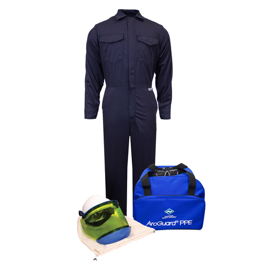 National Safety Apparel® 2X Navy UltraSoft® ArcGuard® Flame Resistant Arc Flash Kit