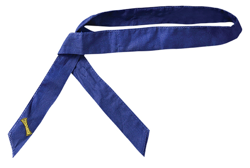OccuNomix Navy Blue MiraCool® Cotton Headband With Tie Closure