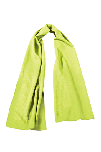 OccuNomix 36" X 8" Hi Viz Yellow Polyester Wicking And Cooling Towel