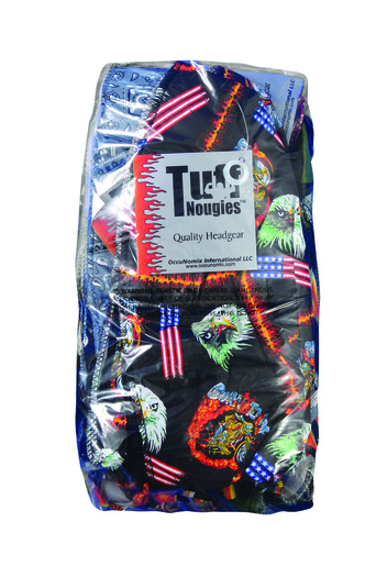 OccuNomix Assorted Color Tuff Nougies™ 100% Cotton Deluxe Doo Rag Tie Hat With Elastic Rear Band